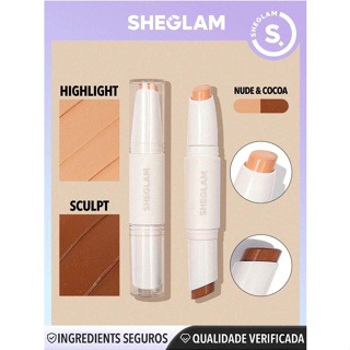 SHEGLAM Contorno facial Stick Color & Sculpt - Nude & Cocoa