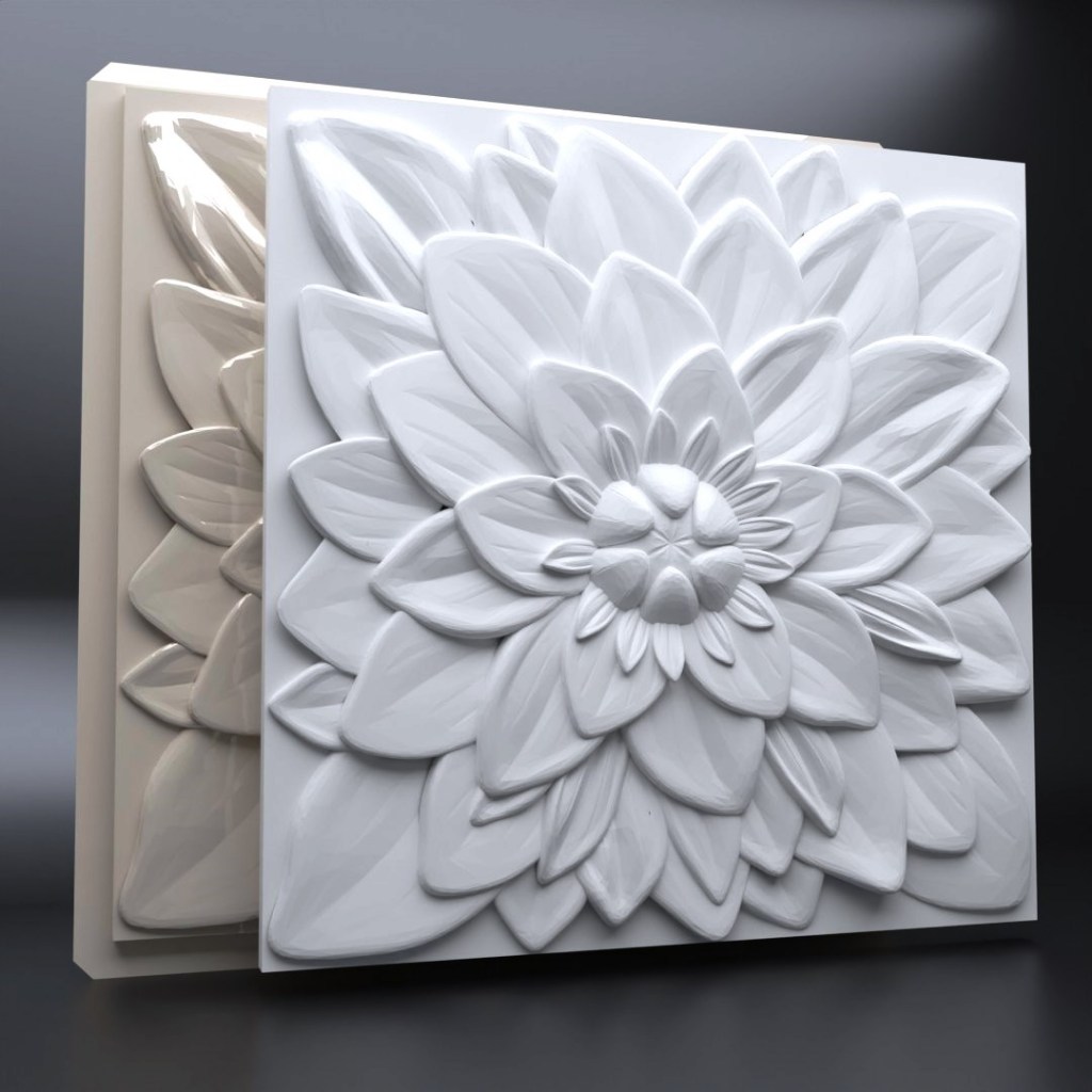Forma De Gesso 3D | Molde Para Gesso | Placa Para Gesso | N78