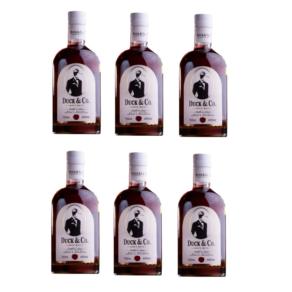 Kit 6 Whisky Duck & Co 750ML