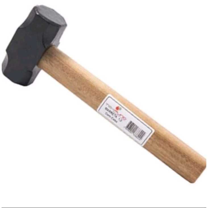 Marreta com cabo de madeira 1kg | Shopee Brasil