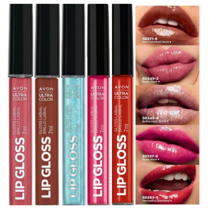 Avon Ultra Color Lip Gloss Brilho Labial Shopee Brasil