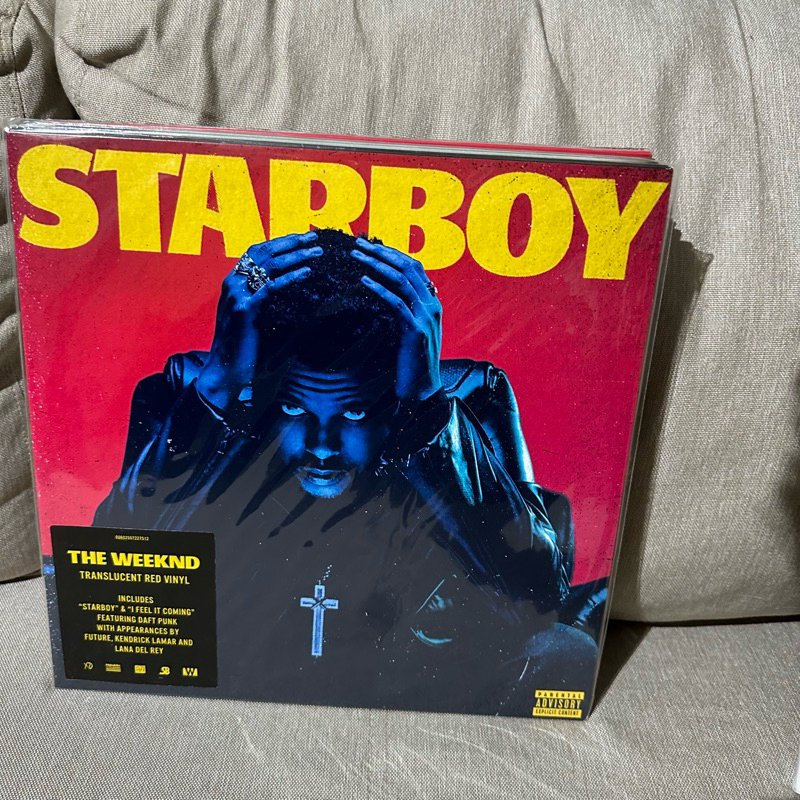 THE WEEKND - STARBOY (TRANSLUCENT RED VINYL) 2LP VINILO