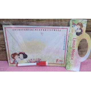 Lousas Infantil Personalizada e Canetinha com apagador - 10 unidades - Qualquer Tema.