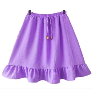 Saia Menina Infantil em Duna/Elastico Cintura