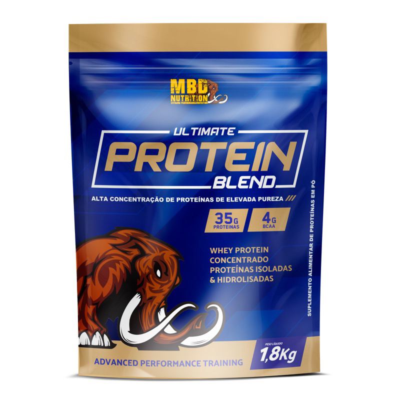Whey Proteín Ultimate MBD Nutrition 1.800kg(Isolado Concentrado e Hidrolisado)
