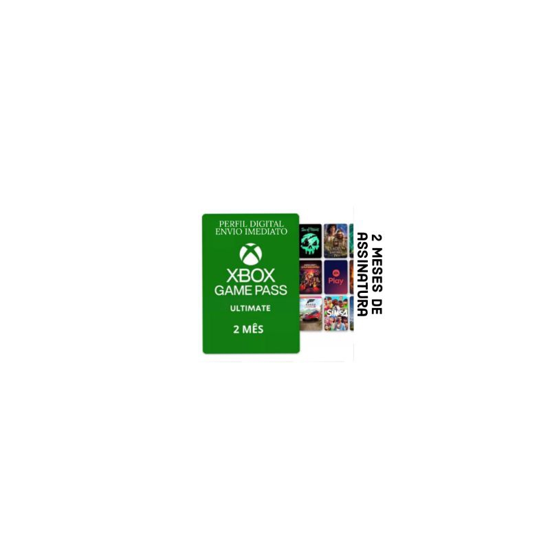 Xbox Game Pass Ultimate Assinatura 3 Meses Microsoft - R$144,99