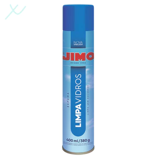 Limpa Vidros Espelhos Box Acrílicos Jimo 400ml Profissional