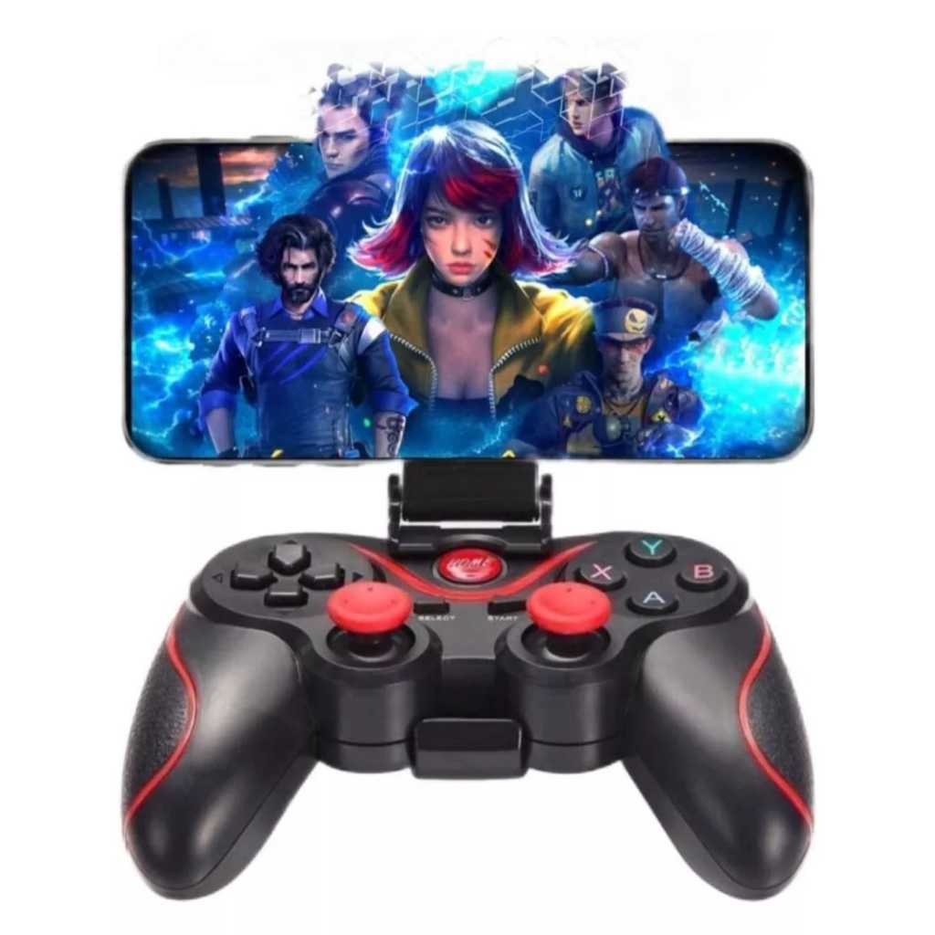 Controle Gamepad Manete Bluetooth Compatível Com IOS Android Pc