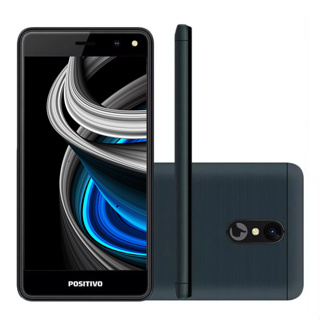 Smartphone Celular Positivo S509C Básico para Ligação e WhatsApp Dual Chip Processador Quad-core Memória 512MB Capacidade de 32GB 5"