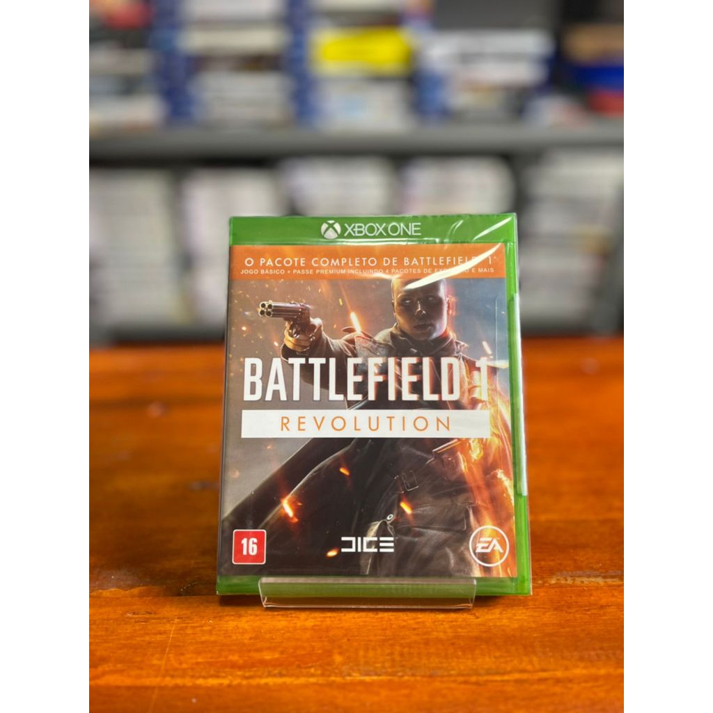 Jogo Midia Fisica Battlefield 1 Revolution Pra Xbox One