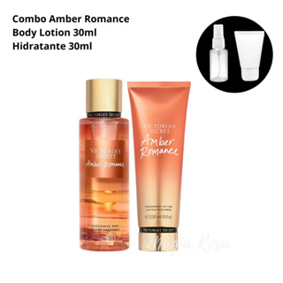 Kit Body Splash 250ml + Hidratante Amber Romance 236ml Victoria's