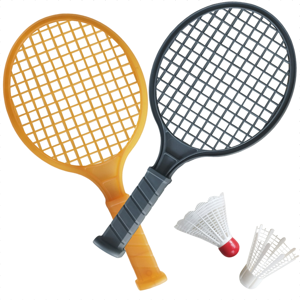 Raquete de tênis infantil Badminton Set Kids Palying Forma Oval