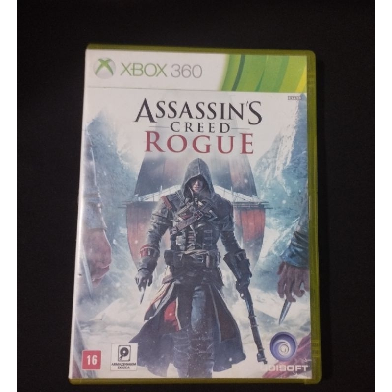 Jogo Assassins Creed Rogue Xbox 360 e One Midia Fisica Original Lacrado  Português Dublado