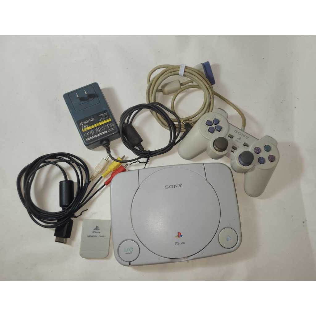 Console Playstation 1 Slim PS One + Controle Original + Memory Card Japônes  - Sony - Gameteczone a melhor loja de Games e Assistência Técnica do Brasil  em SP