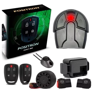 Kit Alarme De Carro Positron Exact Ex360 Com Chave Cabeça Fiat