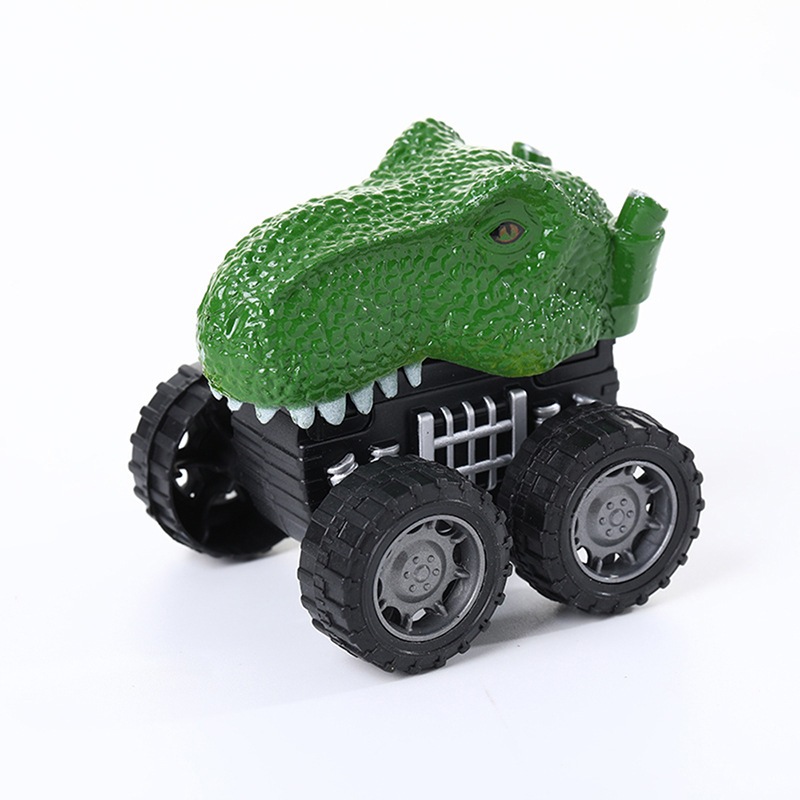 Carro Retrátil De Brinquedo De Dinossauro, Brinquedo De Dinossauro De 6  Peças, Para Meninos De 3