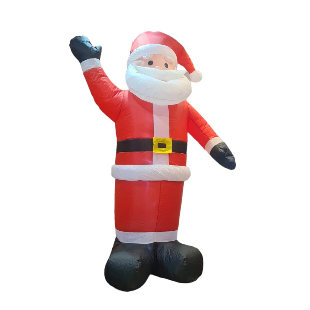Papai Noel Inflável Natalino 1,80 metro Decoração Casa e Comércio