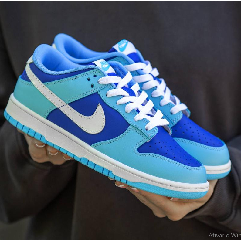 Tenis Nike Dunk Low SB Coast Azul Royal Lançamento 2023 Edição Limitada Unissex Novo Modelo