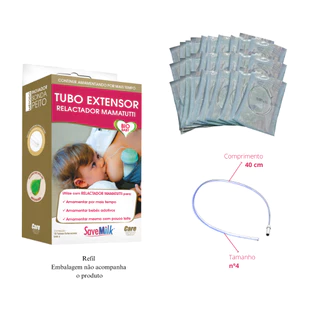 30 Sondas Tubo Extensor Para Relactação E Suplementação