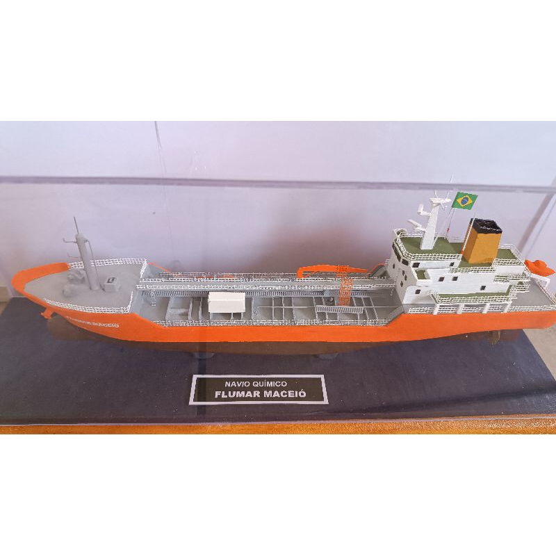 Maquete Navio Químico Flumar Maceió 30cm | Shopee Brasil