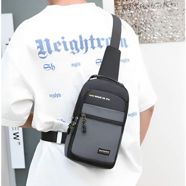 Bag Shouder Pochete De Ombro Transversal Com Alça estilo