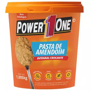 Pasta de Amendoim Integral 1kg - Power One