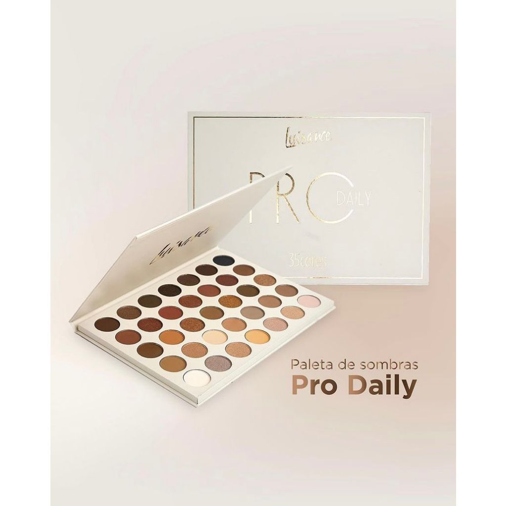 Paleta de sombras Pro Daily 35 cores - Luisance