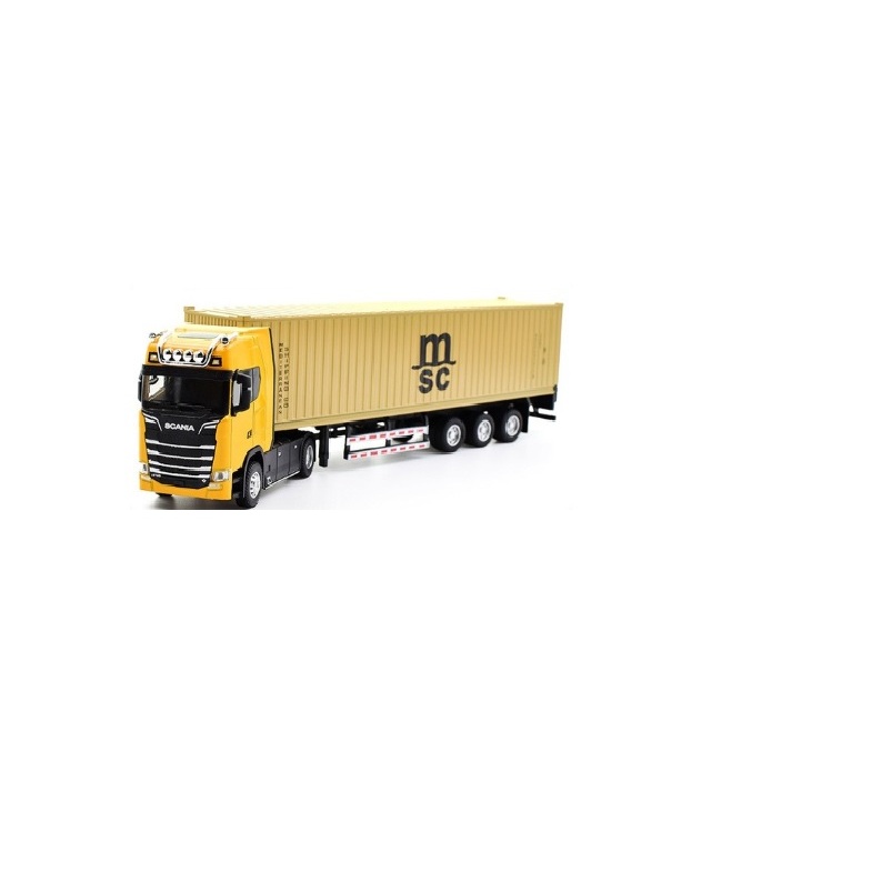 Miniatura Carreta Mercedes Benz Container Esc 1:50 Maersk P