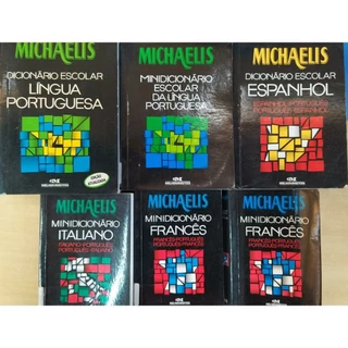 Coleção Michaelis - Dicionário de Inglês / Português / Espanhol / Italiano / Alemão / Francês