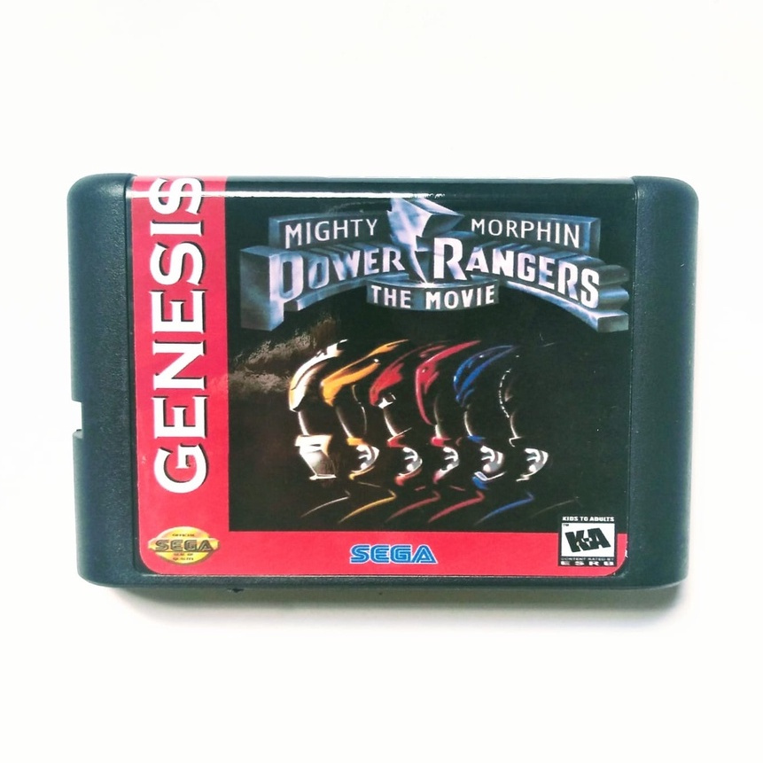 Mighty Morphin Power Rangers: The Movie, Mega Drive | Shopee Brasil