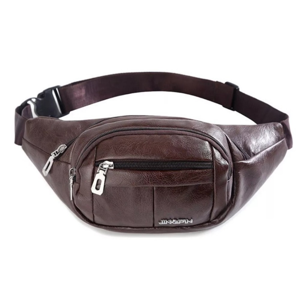 Pochete de Couro masculina com 4 divisórias | Shopee Brasil