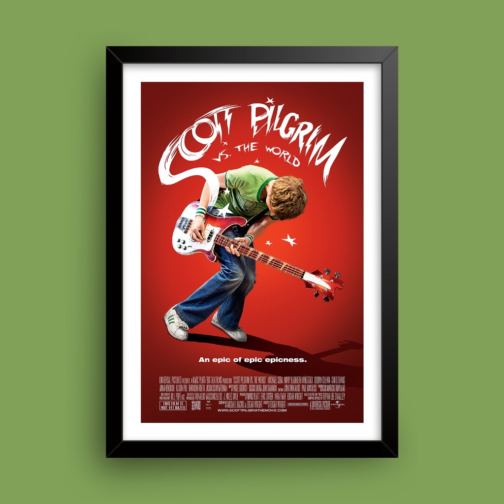 Quadro/Pôster "Scott Pilgrim Contra o Mundo #2" - Bryan Lee O'Malley