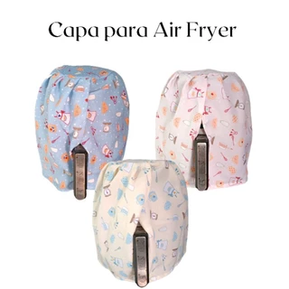 Capa para Air Fryer Fritadeira Elétrica 3,5L a 4,5L Estampada