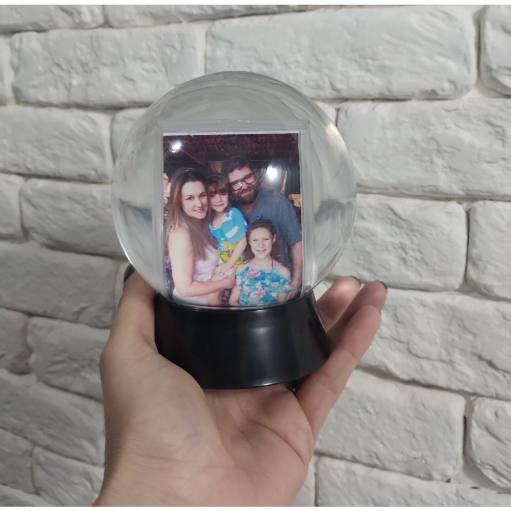 Globo de Neve Personalizado com Foto | Shopee Brasil