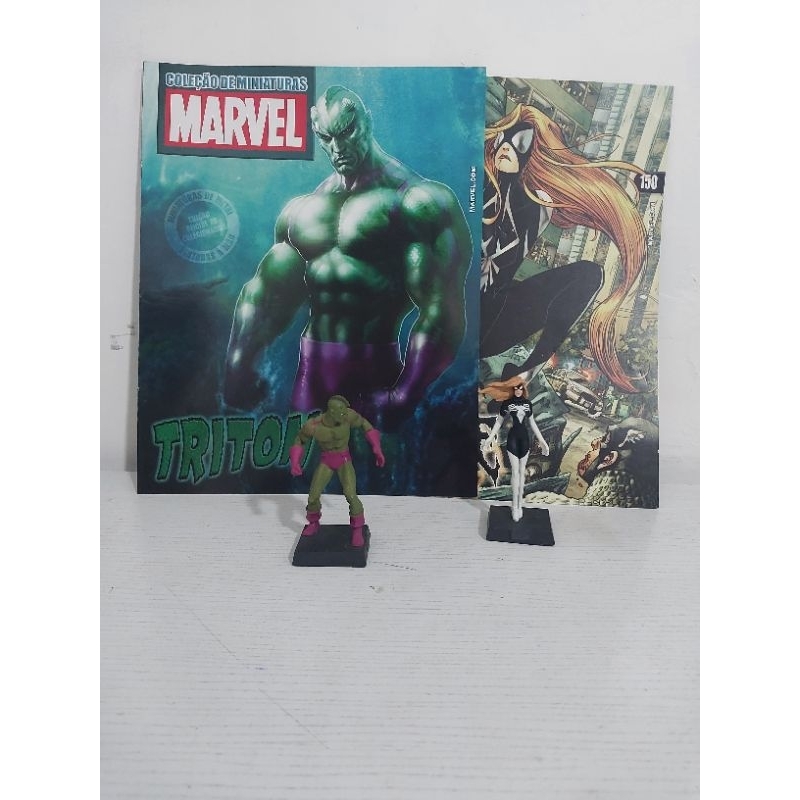 miniaturas eaglemoss triton e aracne | Shopee Brasil