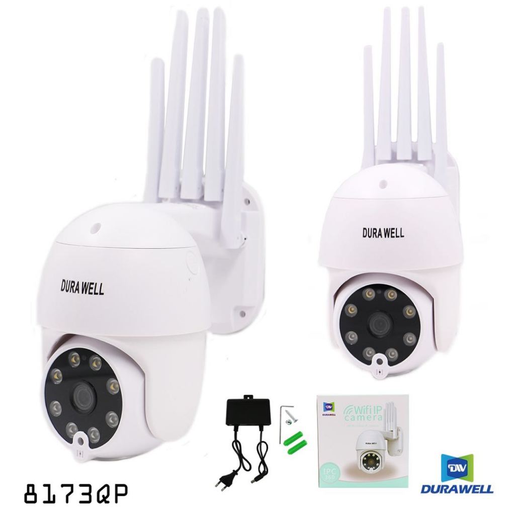 Câmera De Segurança Durawell 5 Antenas com Resolução De 2mp Visão Noturna 8173QP