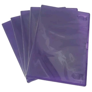 Capa para dvd Roxa PAC COM 5 UNIDADES Nova!!!!