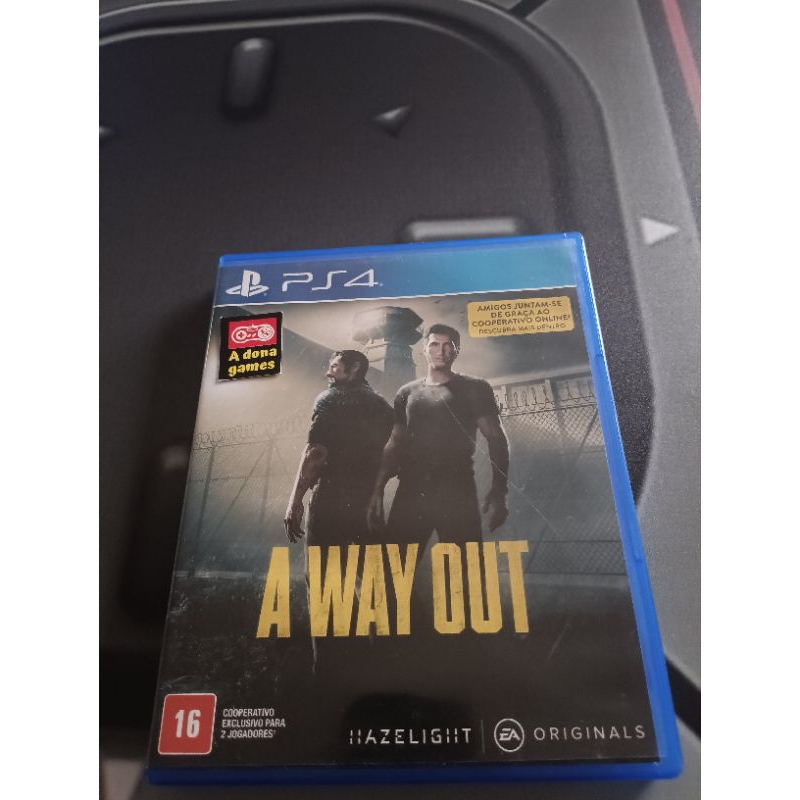 Jogo A Way Out Xbox One Lacrado Física Portugues 2 Players