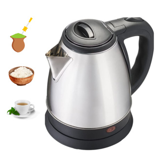 Promoção Chaleira Jarras Elétrica Inox 1,8l Uso Casa Rapido e Quente 110V