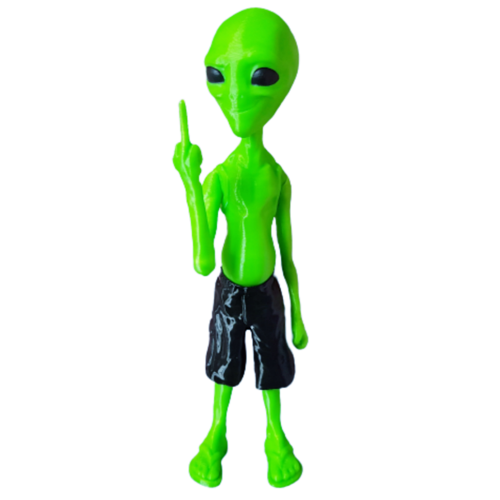 Boneco Decorativo Paul Alien Alienígena Et Extraterrestre