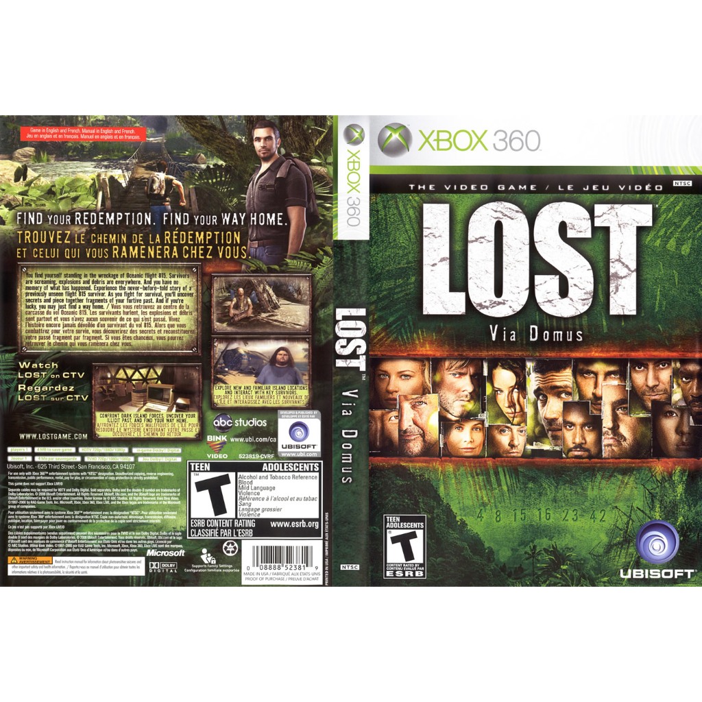 Lost Via Domus P/ Xbox 360(JTAG/LT/LTU/RGH) - Escorrega o Preço