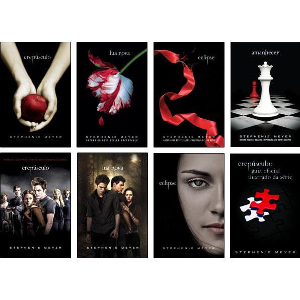 Coleção Saga Crepúsculo / Stephenie Meyer - Lua Nova / Eclipse / Amanhecer