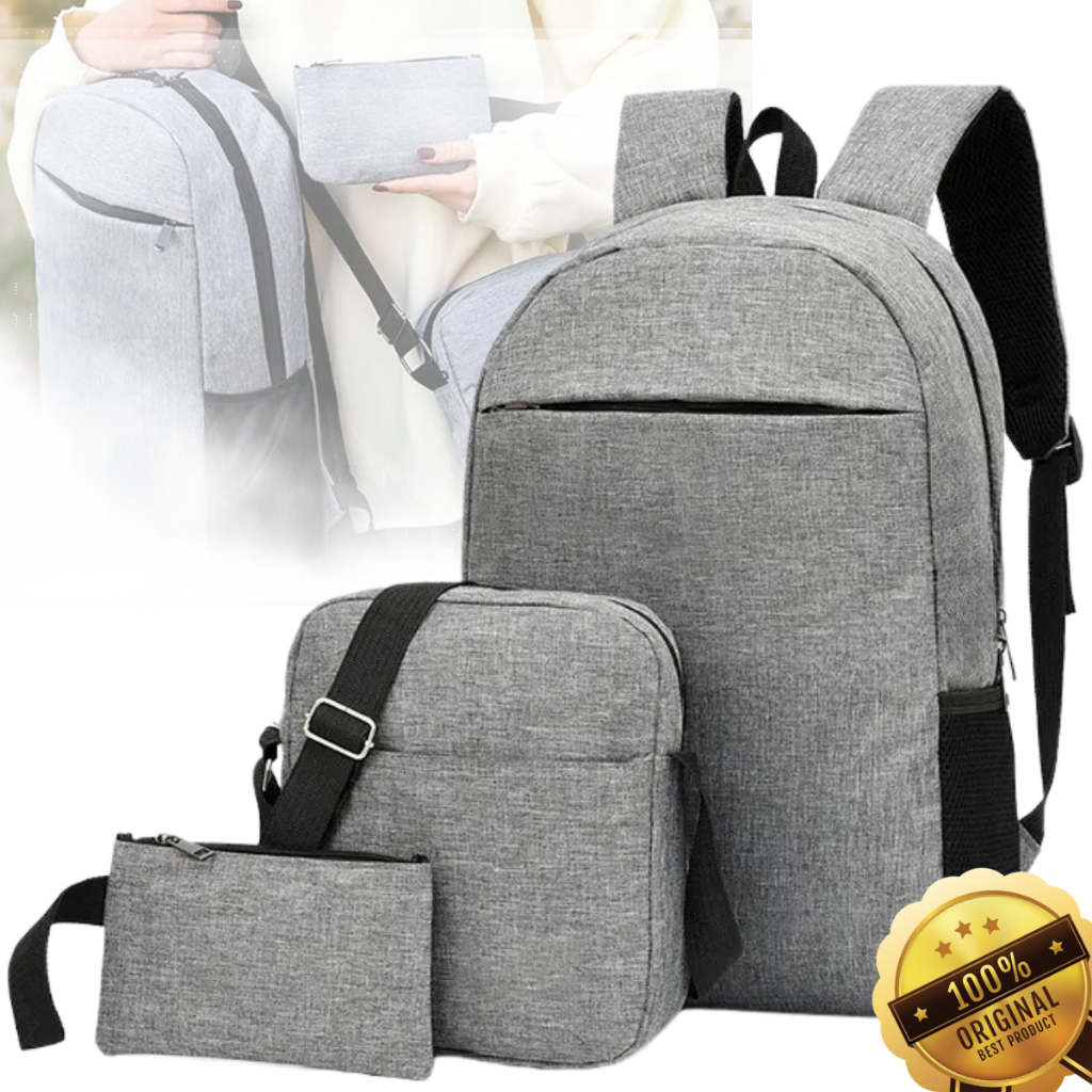 Mochila Bolsa Notebook Viagem Escolar Masculina Feminina Grande Resistente Capacidade Impermeável Unissex Reforçada