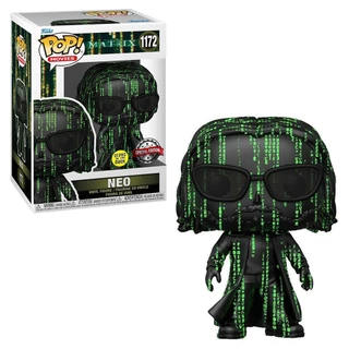 FUNKO POP MOVIES THE MATRIX RESURRECTIONS EXCLUSIVE - NEO (GLOWS IN THE DARK) 1172