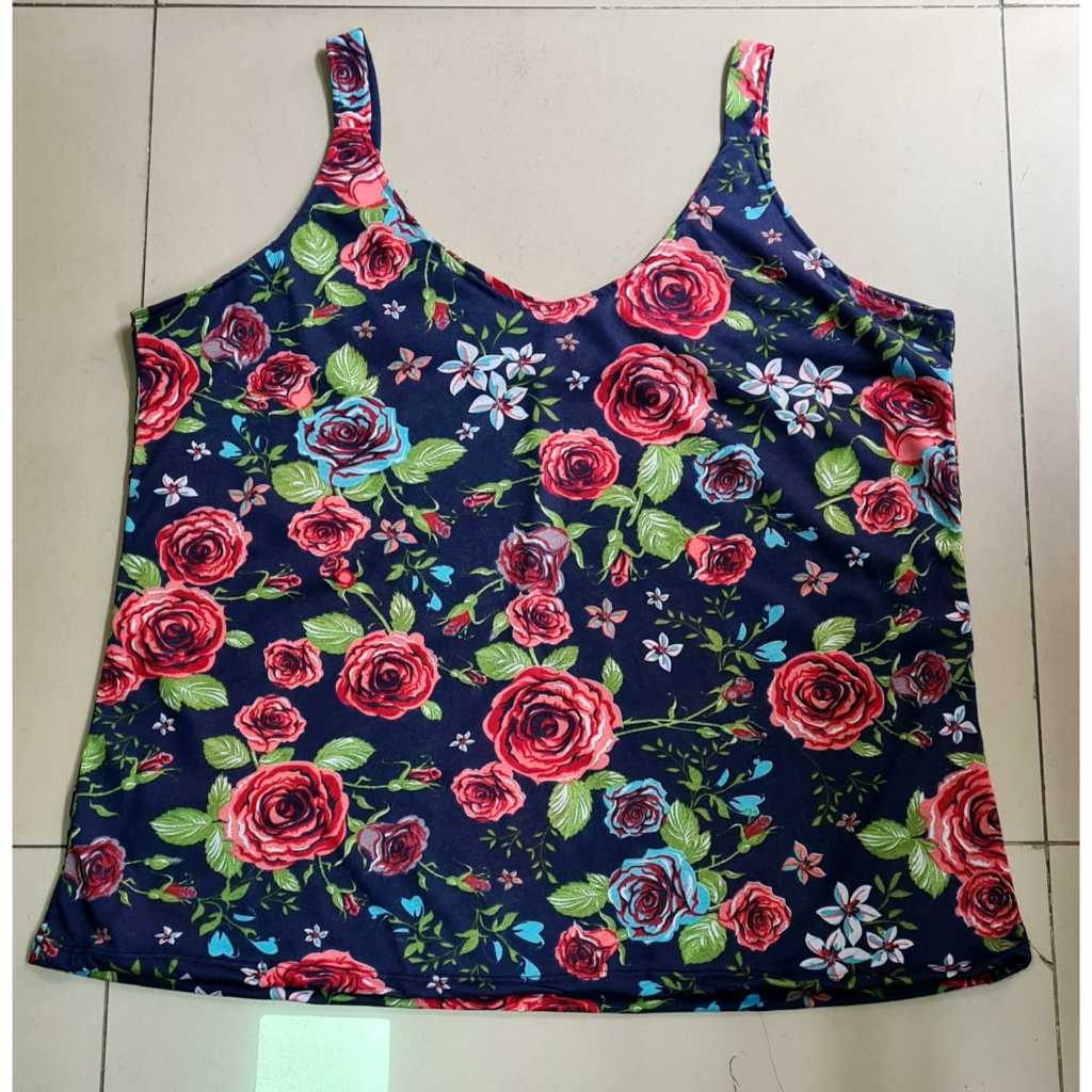 Regata Plus Size G1, G2 e G3 Feminina Estampada em Malha: Conforto e Estilo em um Só Produto - Compre Agora!