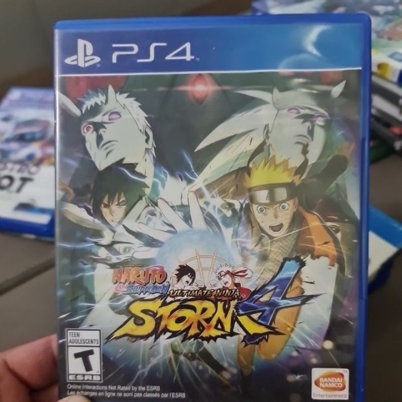 Jogo Ps4 Naruto Shippuden Ultimate Ninja Storm 4 Fisico