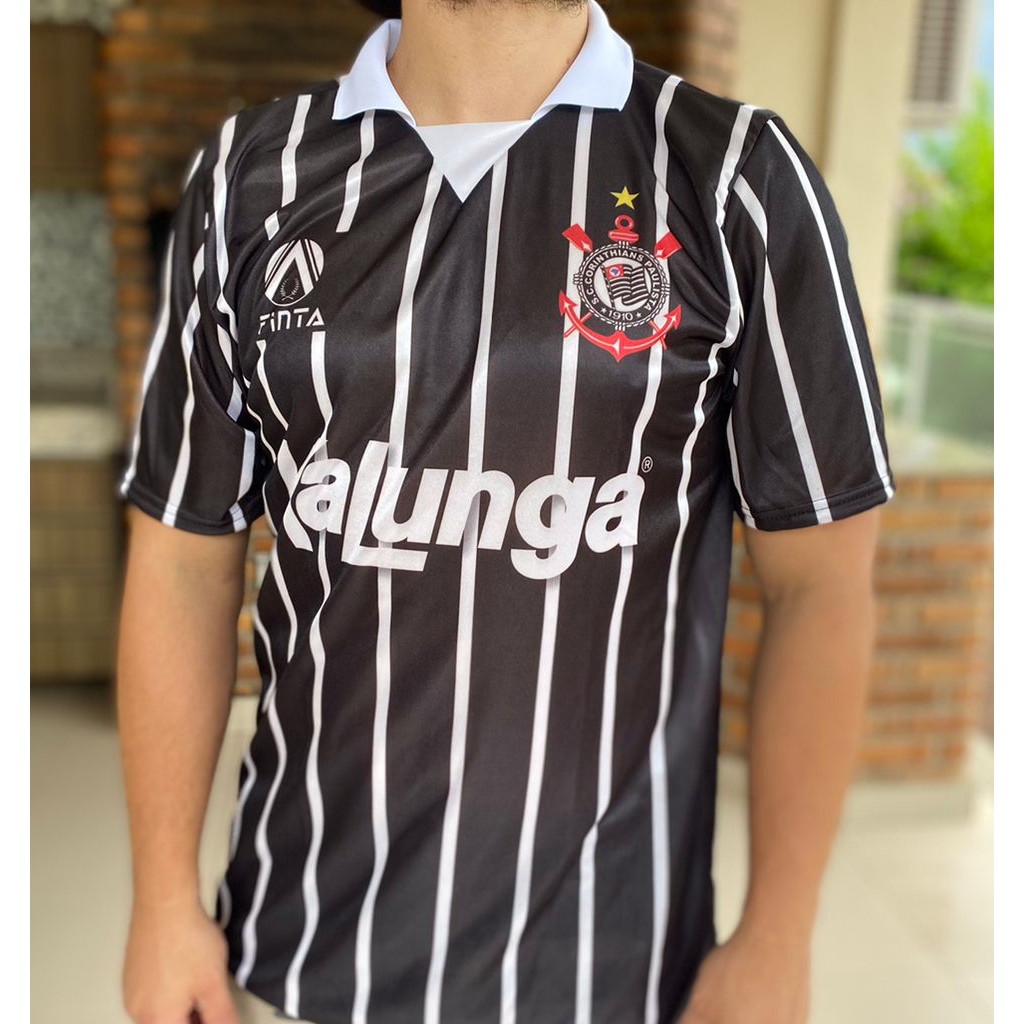 Camisa Corinthians Retrô 1990 Retro Entrega imediata