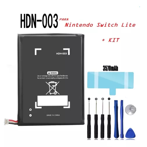 Uma Bateria Nindo Switch Lite Hdh 003 Compátivel V 3.8 3570mah