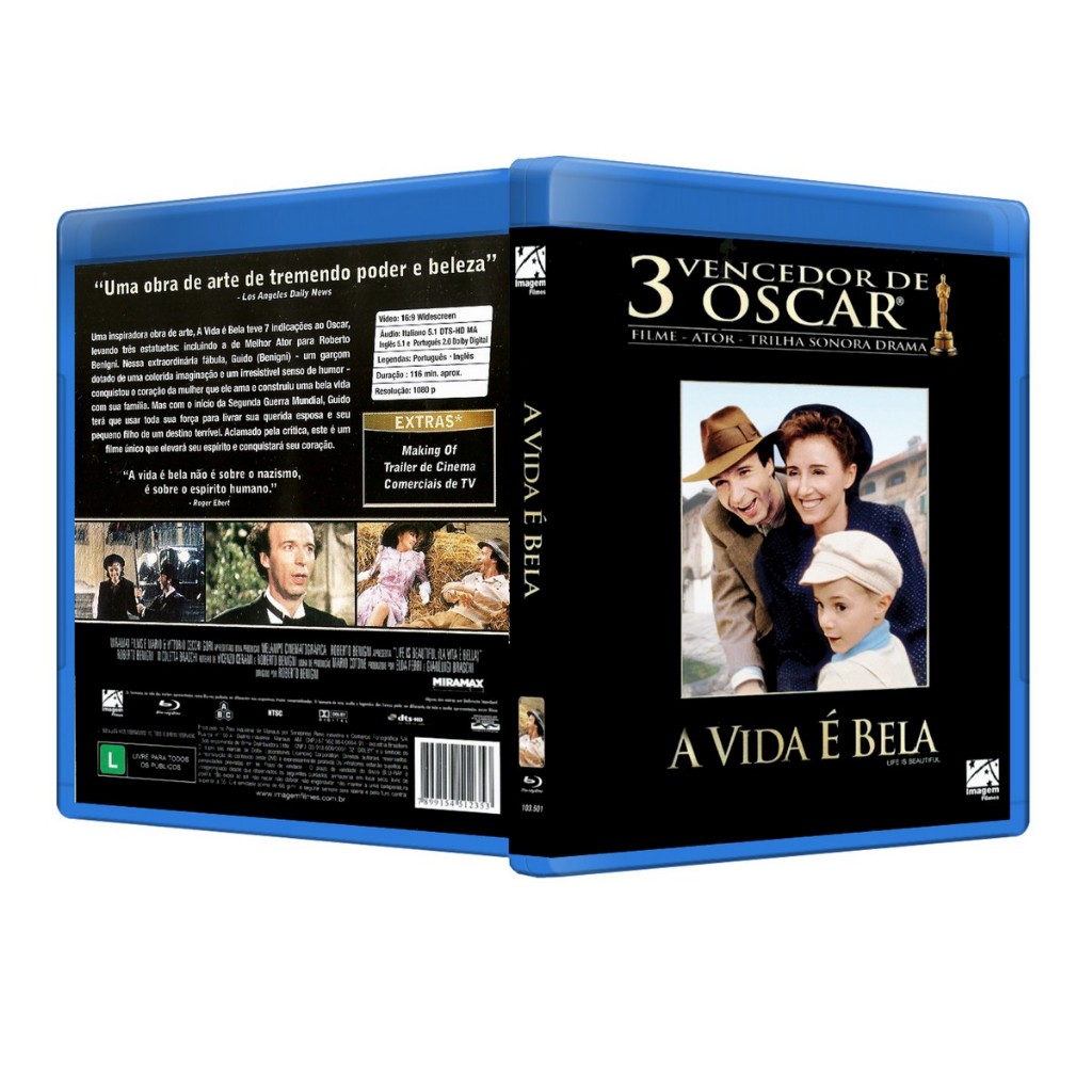 Blu-ray: A Vida é Bela [PERSONALIZADO] | Shopee Brasil