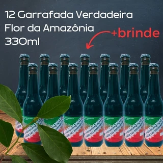 12 Flor do Amazonas 330ml, ( verdadeira pura ) 100% NATURAL